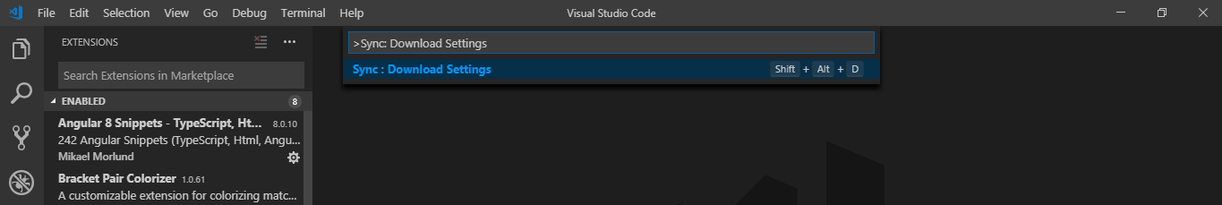 Synchronize VS Code Settings With Setting Sync - Codeometry