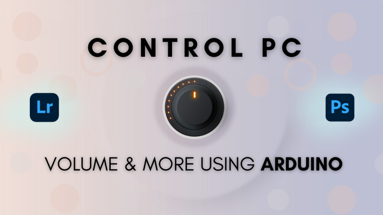 DIY Control PC Volume Photoshop Lightroom Premiere Pro Using Arduino Encoder Volume knob 1 768x432 - Home